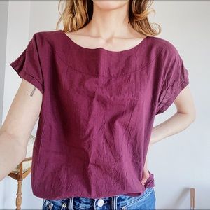 Purple Lightweight Tee